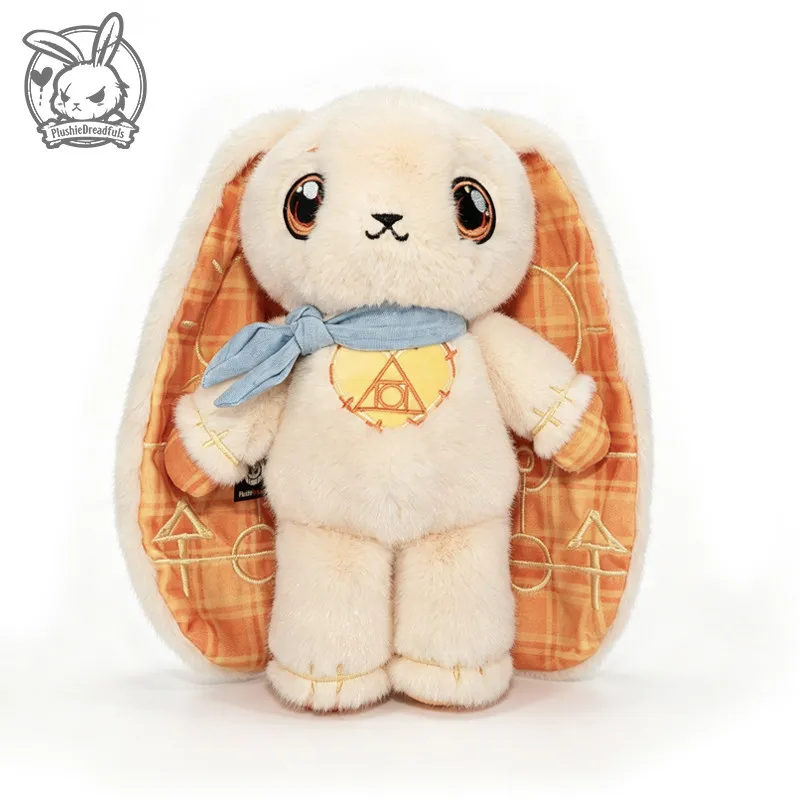 Plushie Dreadfuls Plush Rabbit Doll Soft Stuffed Animal Plushie Comfort Toy For Home Decor Ornament Surprise Birthday Gift