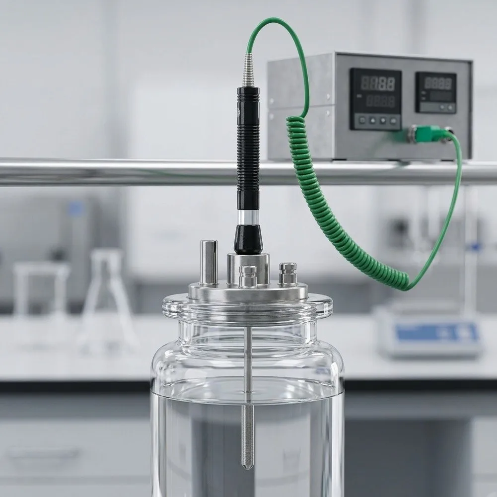 K Type Thermocouple Probe for Precise Temperature Monitoring in Food Processing Oil Heating and Industrial Applications