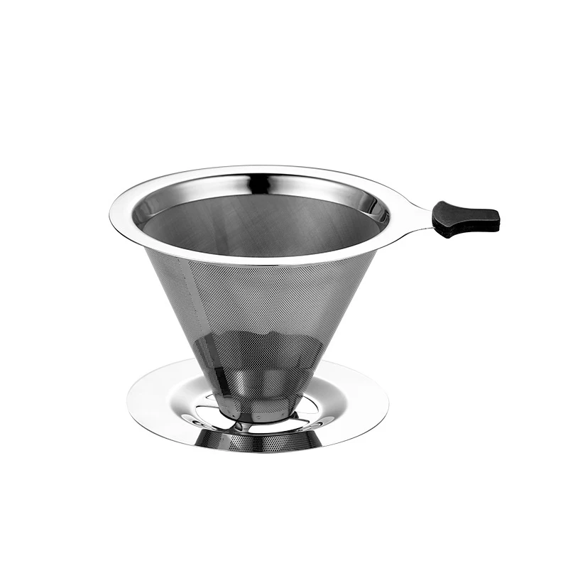 Sollbry Goutteur de Filtre à Café en Acier Inoxydable Réutilisable Sans Sollbry Goutteur de Filtre à Café en Acier Inoxydable Réutilisable Sans