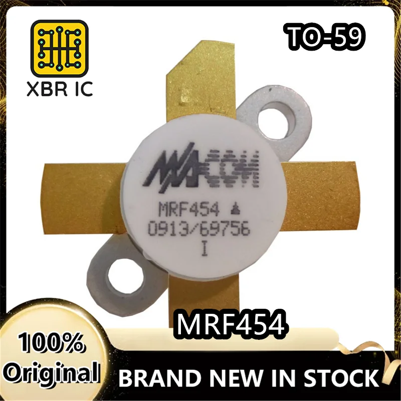 (1/10 piezas) MRF454 tubo de cerámica de alta frecuencia tubo RF Transistor de microondas nuevo Original genuino en Stock