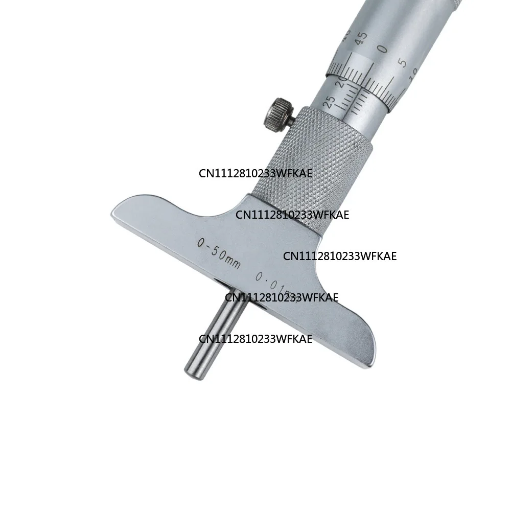 JAVIER Depth Micrometer Hole Depth Measurement Spiral Micrometer Divider 0-50