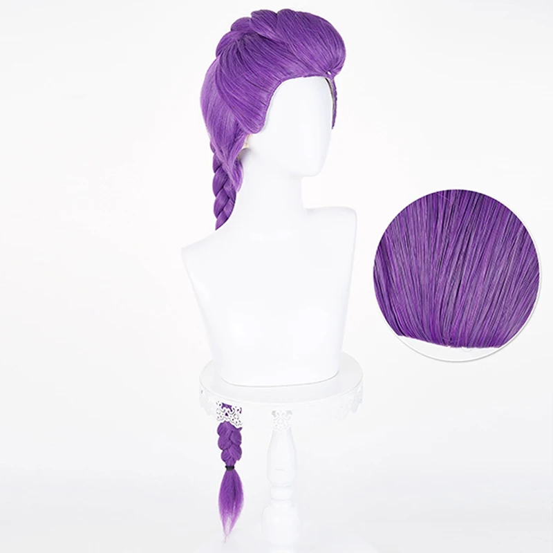 KPop Demon Hunters Cosplay Wig Anime Mira Rumi Zoey Demon Hunters Purple Black Red Long Hair Wigs Halloween Cosplay Costume Prop