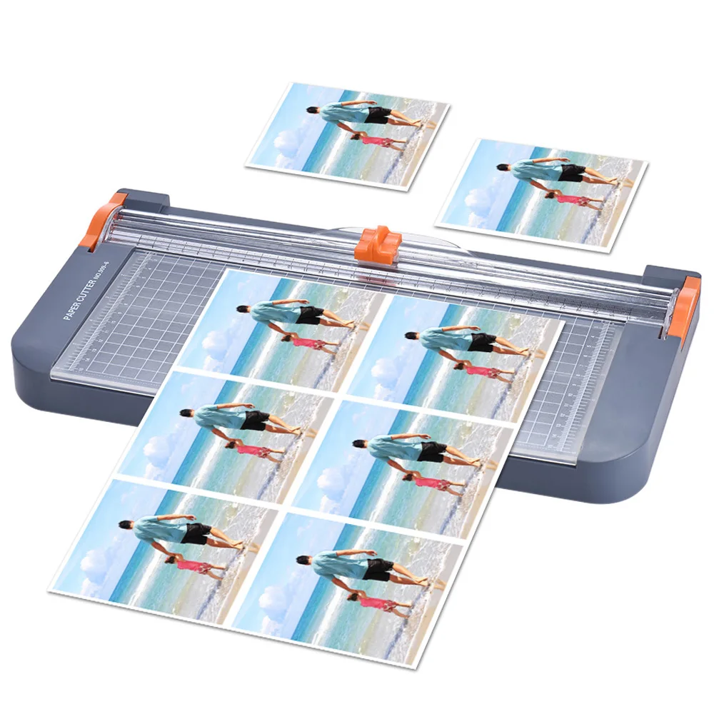 【New】909-6  Multifunctional  Paper Trimmer Cutters  with 5 Storage Boxes Portable for Photo Labels Paper Cutting Paper Cutter