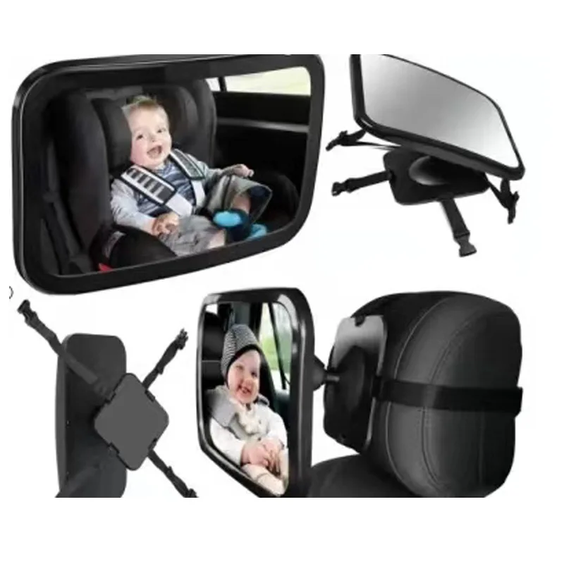 Car Seat Rearview Mirror Baby Observation Mirror Car Seat Reflector Adjustable Rear Seat Mirror Car Safety Mirror Monitor