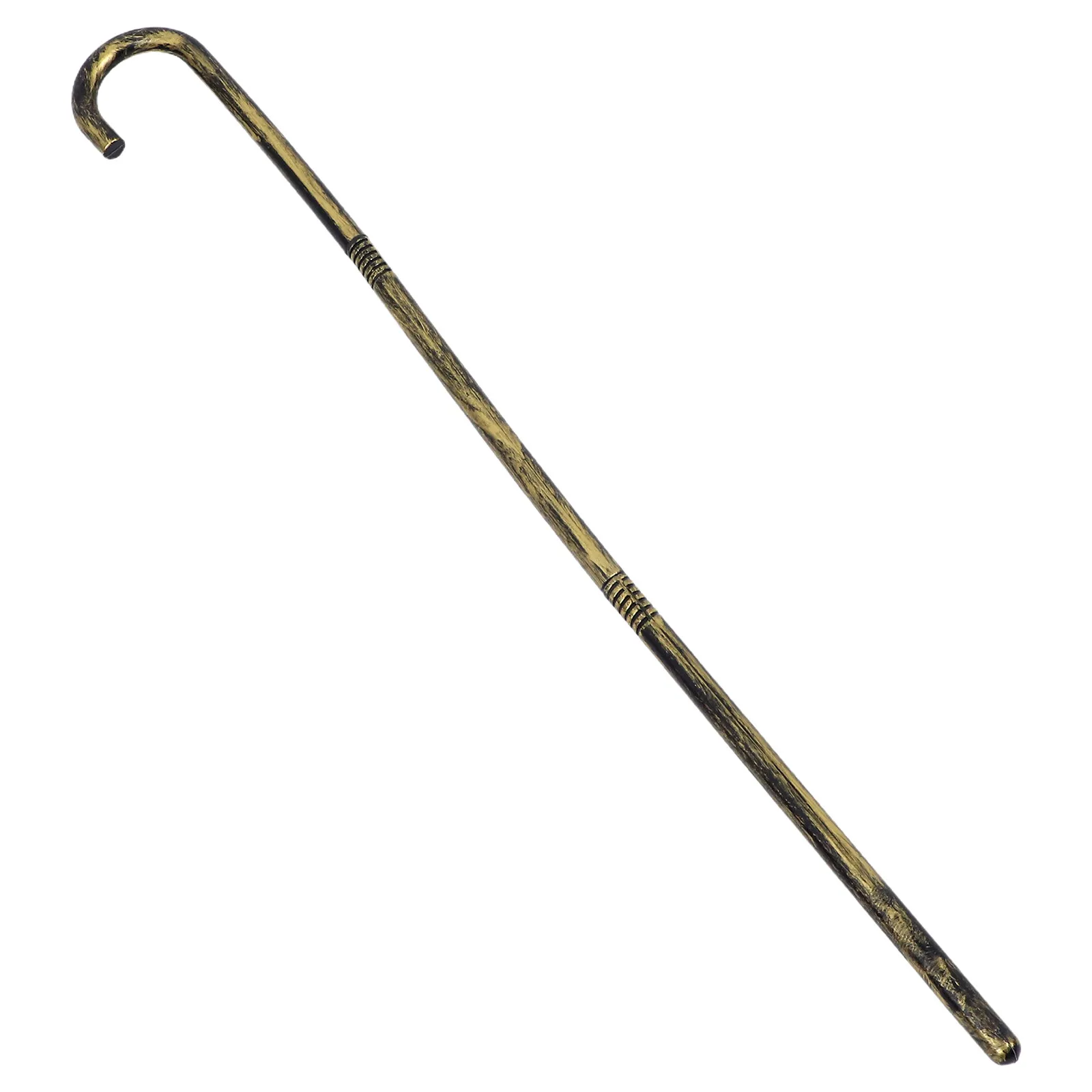 

Plastic Dance Cane Crutch for Kids Adults Halloween Cosplay Stage Party Magician Cane Jazz Dance Belly Dancing