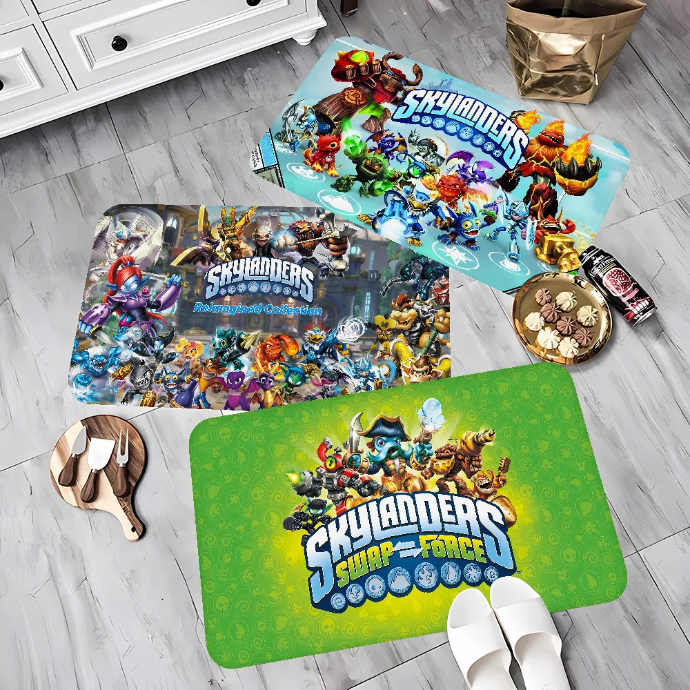 S-Skylanders Alfombra de cocina más barata antideslizante moderna sala de estar balcón impreso decoración moderna del hogar