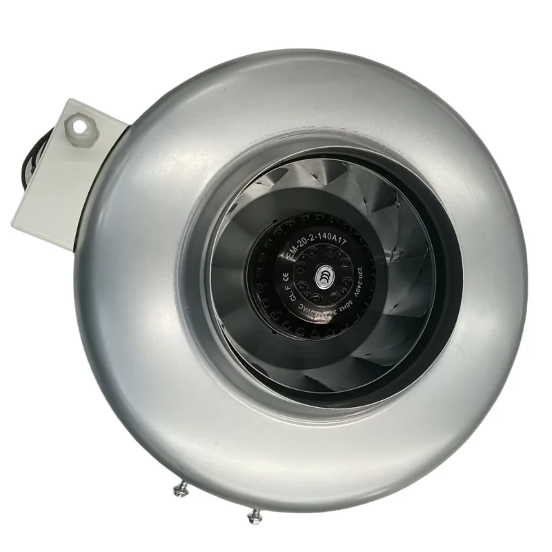 SUIFENG 125mm Stainless Steel Blade Industrial Warehouse Kitchen Ventilation Duct Fan Multi-Voltage 380V/220V/110V 3-Year