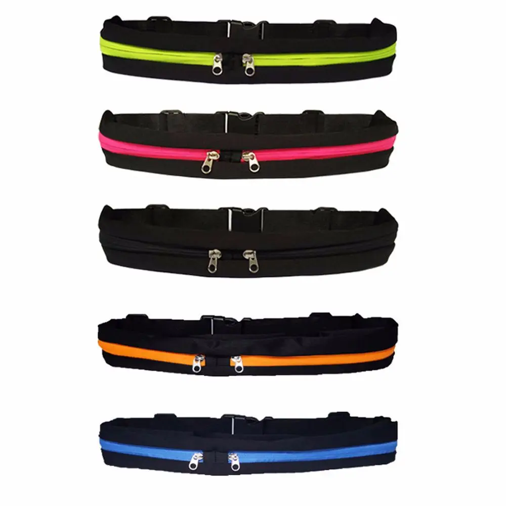 Spor kadın erkek Pocketbelt bisiklet telefon kılıfı su geçirmez spor bel çantası koşu kemeri çanta