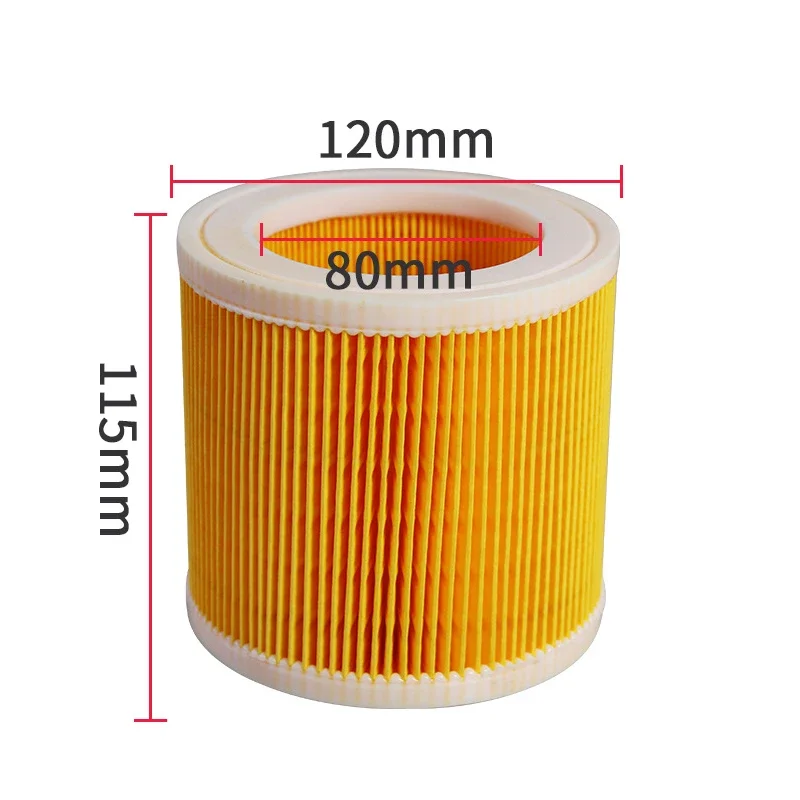 HEPA Filter For Karcher Vacuum Cleaners Parts Cartridge Dust Filters WD2.250 WD3.200 MV2 MV3 WD3 Karcher Replacement Accessories