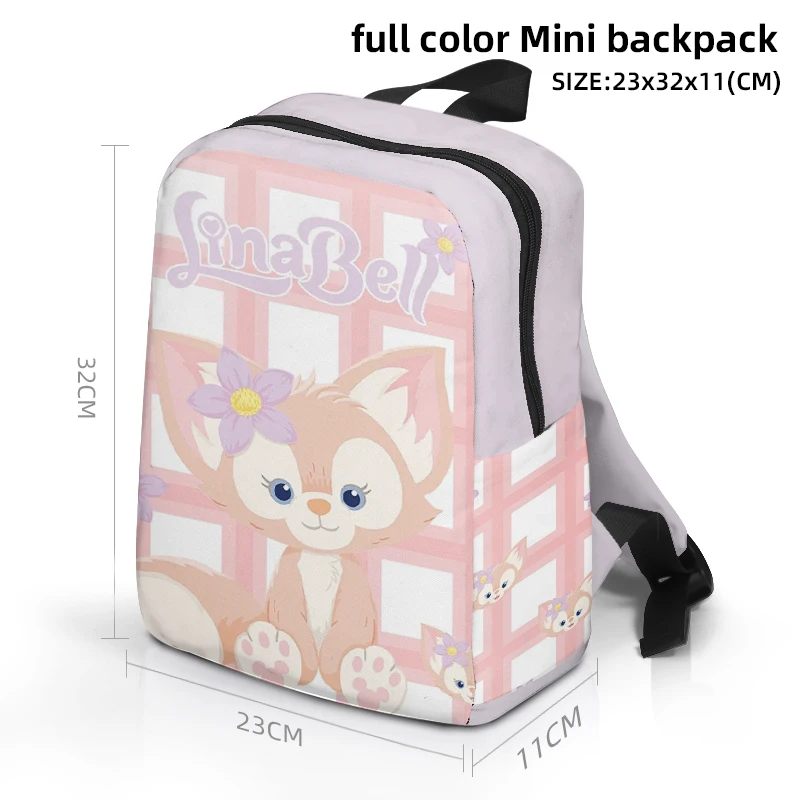 

Disney LinaBell Anime Customized Backpack Rucksacks Mini Casual Cartoon Children Bag School Knapsack Unisex Gift