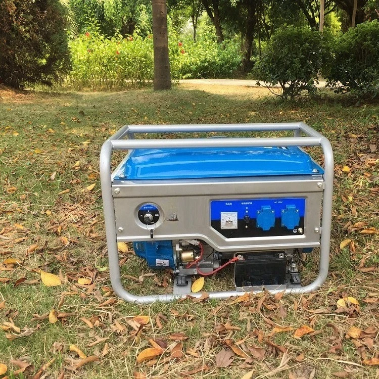 Small household open-frame low-noise single-phase three-phase multi-fuel, generator dual voltage