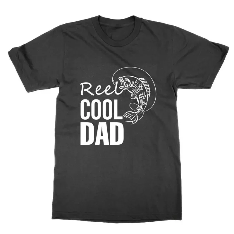 Roll Cool Dad T Shirt Funny Fishing Gift Father Gift