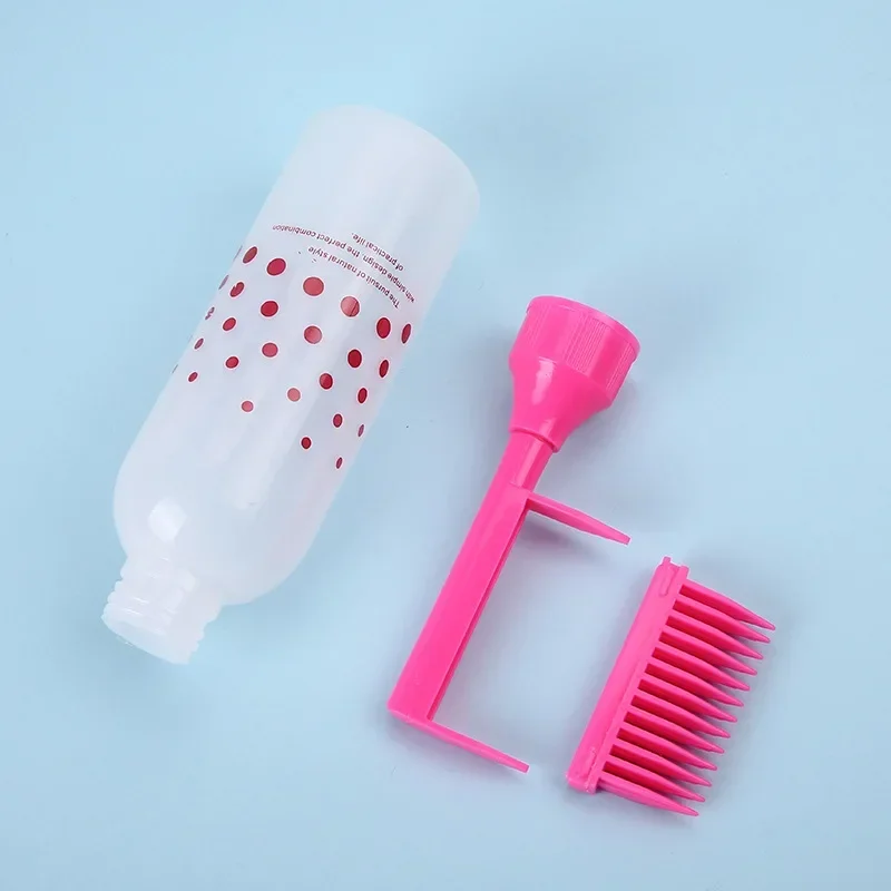 Salon Empty Hair Dye Bottle with Applicator Brush Dispensing Hair Coloring Dyeing Bottles Hairdressing Styling Tools