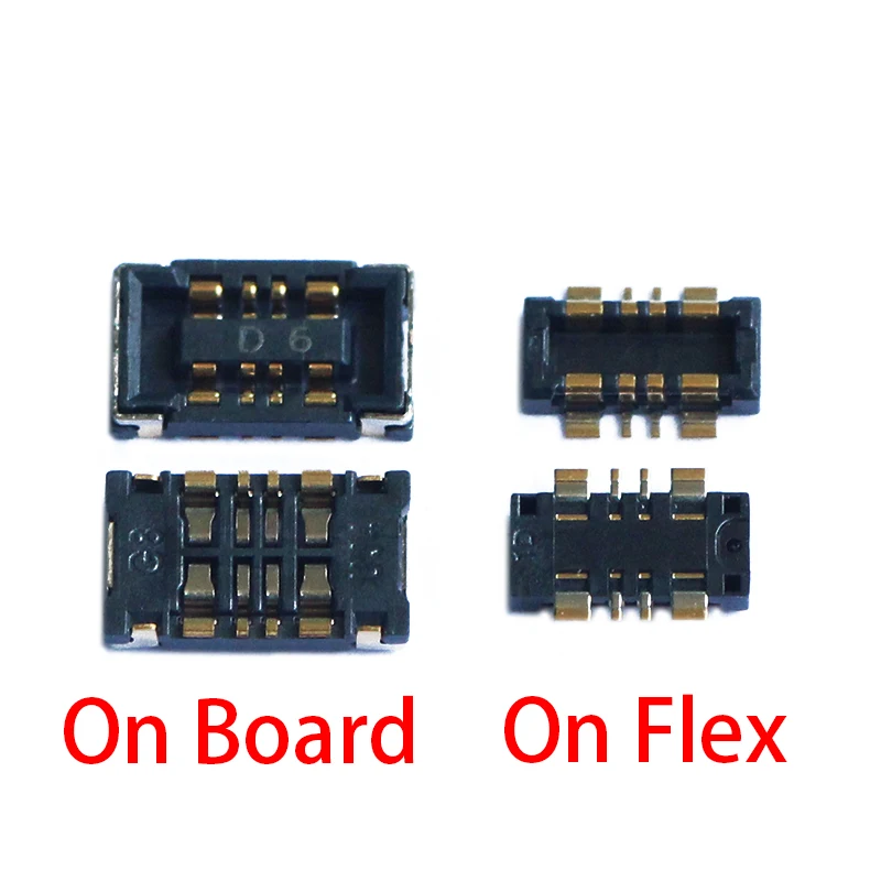 10PCS FPC Connector Battery On Board For Samsung Galaxy S20 G980 G980F G980F/DS G981 S20Plus G986 Clip Holder On Flex