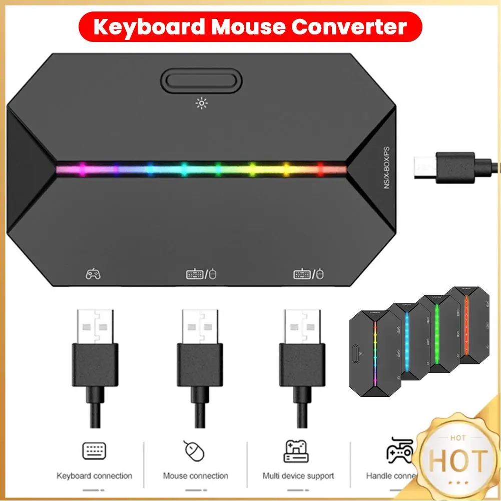 

Конвертеры для игровых клавиатур и мышей G6L, портативные проводные адаптеры для мобильных контроллеров, электронные комплектующие для игровых устройств