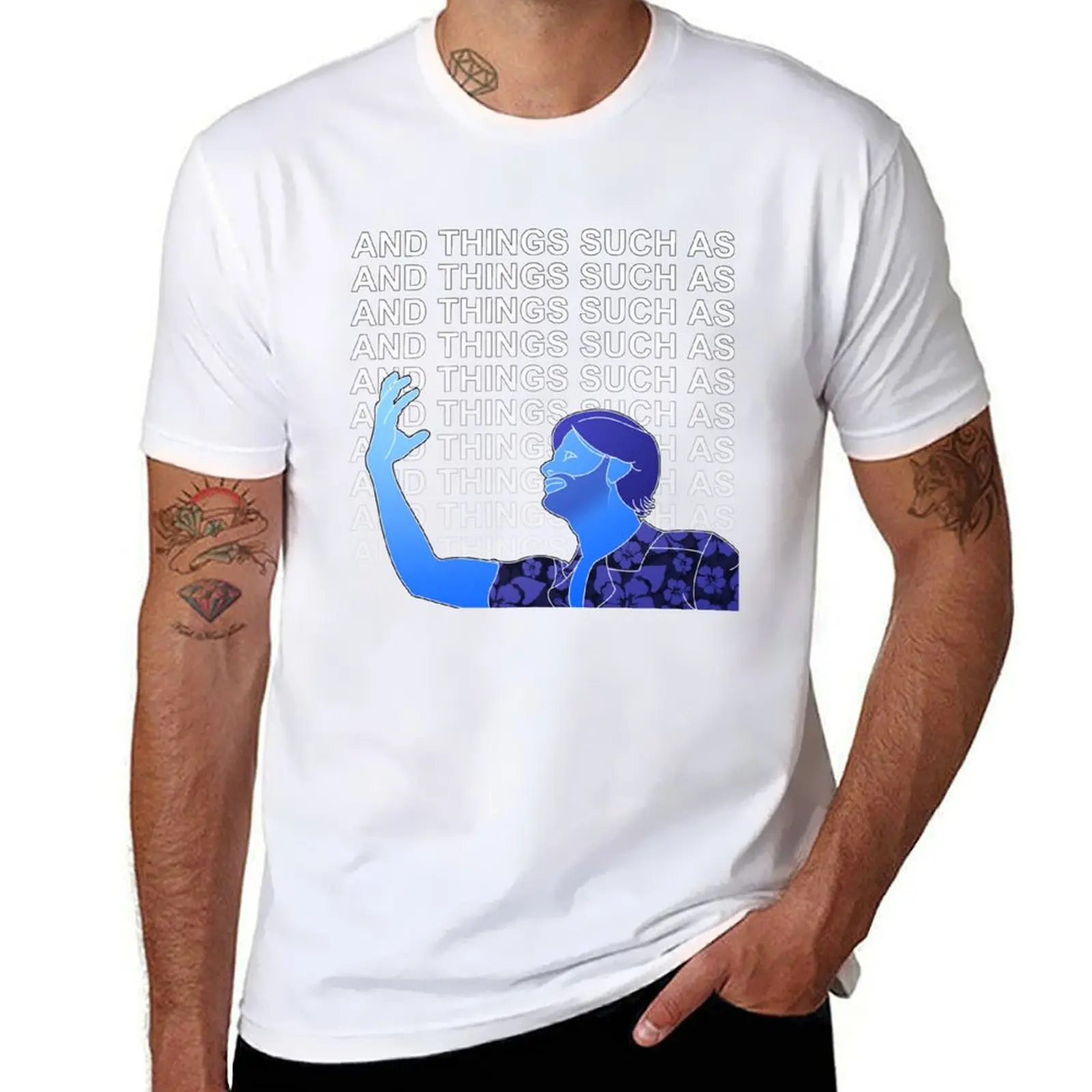 

And Things Such As - Wendigoon T-Shirt Streetwear Print Tee Shirt
