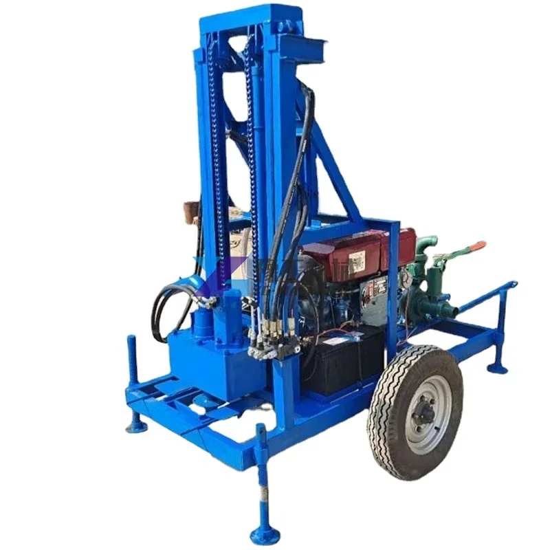 Water Well Drilling Rig Machine Tube Well Drilling Rig Small Machine Drill Water Well