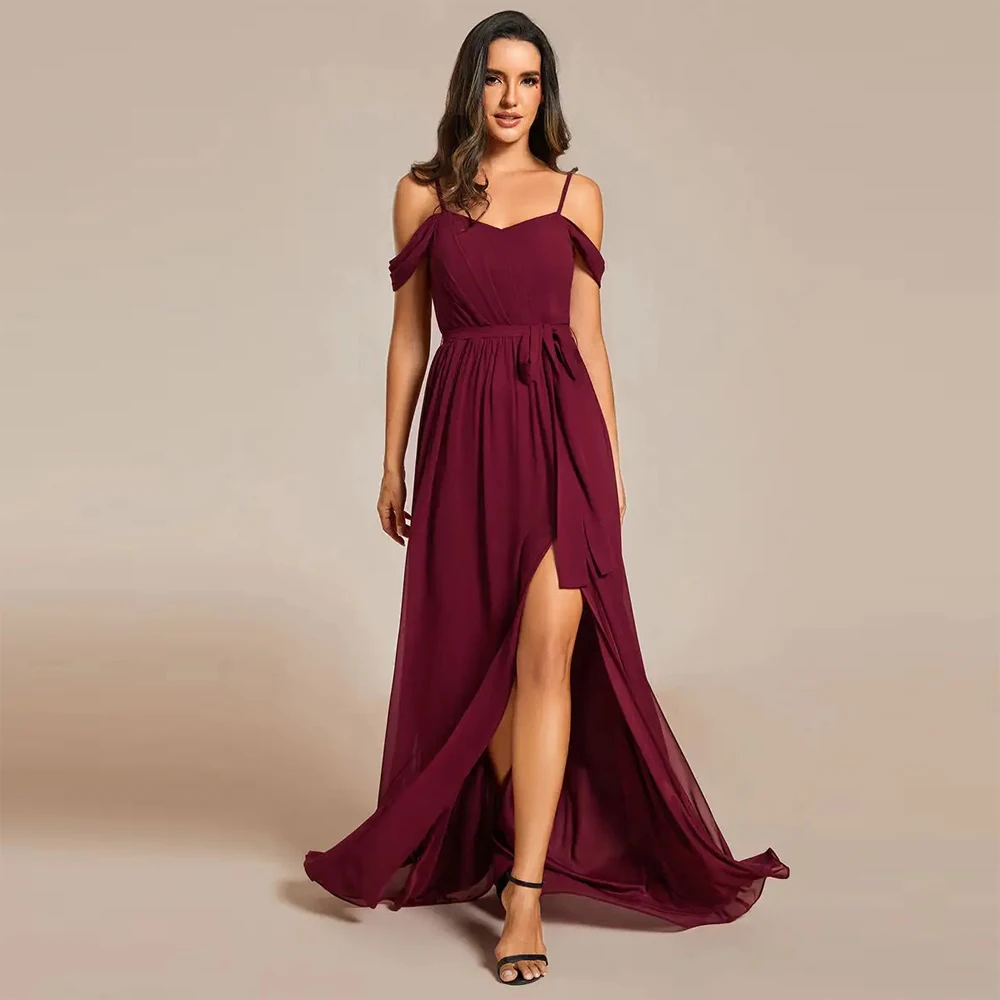 baziiingaaa-party-dress-chiffon-cold-shoulder-bowknot-bridesmaid-dress-with-side-split-evening-dresse