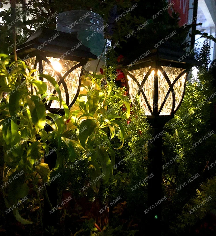 Solar outdoor lawn light courtyard villa garden decoration waterproof night light yard arrangement grass floor lamp image 2
