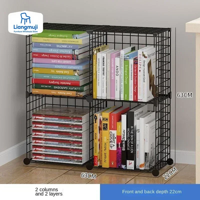 

Furniture Bookstore Shelf Floating Bookshelf Bookcase For Books Home Storage Toy Desk Organization Room Shelves Mobile Library