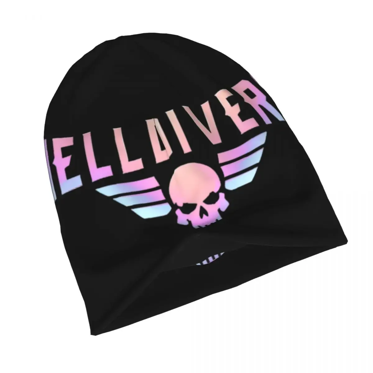 Helldivers Video Game Lover Cap Hip Hop Unisex Outdoor Skullies Beanies Hat Spring Warm Dual-use Bonnet Knit Hat