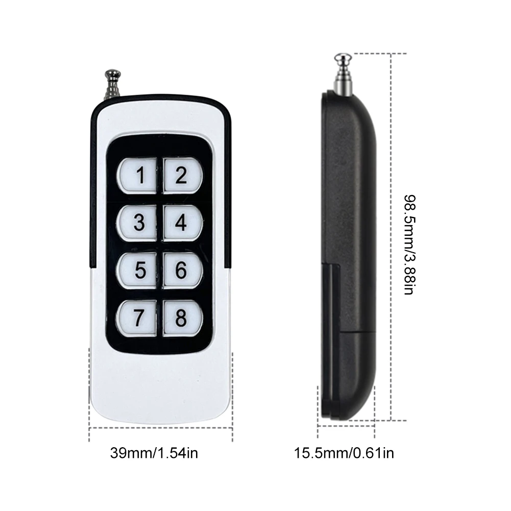 315MHz/433MHz Clone Remote Control Learning Code 1527 Wireless RF Remote Control Universal Key Duplicator for Electric Gate Door