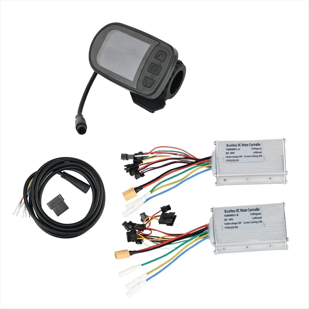 

Scooter LCD Display 48V 25A Controller for G-Booster Electric Scooter Dashboard Front Rear Controller Spare Parts [T34-2026]