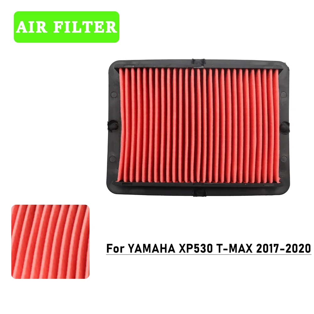 For YAMAHA XP530 T-MAX XP530 TMAX 2017 2018 2019 2020 XP 530 TMAX Motorcycle Engine Air Filter Cleaner Air Intake Filter Element