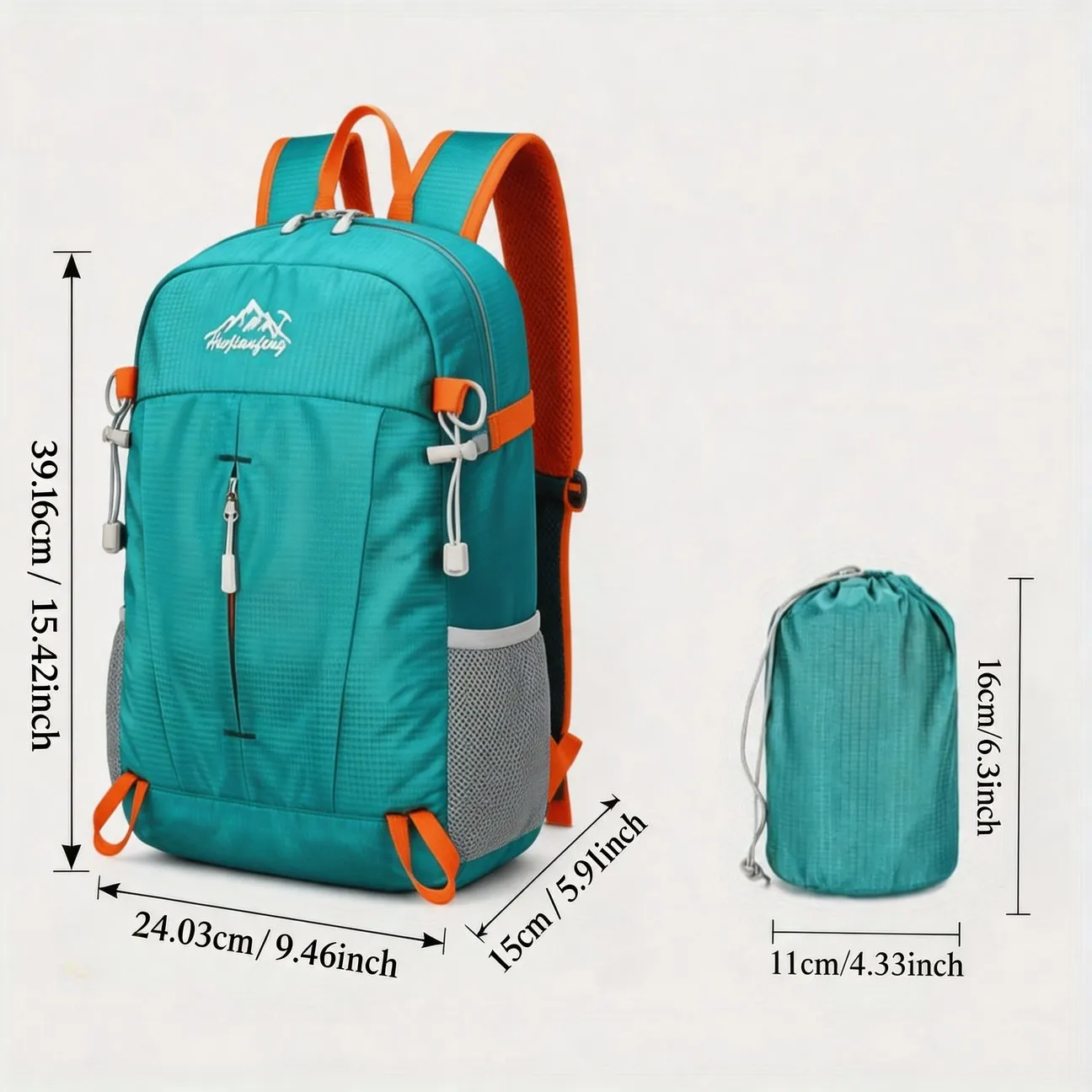 Lightweight Multifunctional Foldable Packable Backpack Portable Travel Daypack Compact Storage Bag