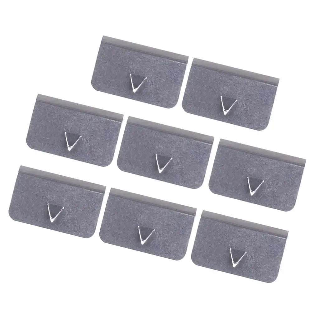 8 PIECES Wind / Rain Deflector Channel Metal Universal Clips