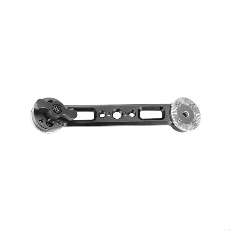 85WD Durability M6 Camera Rosette Extension Arm In Aluminum With 1/4 And 3/8 Thread Holes For Photography Accessories