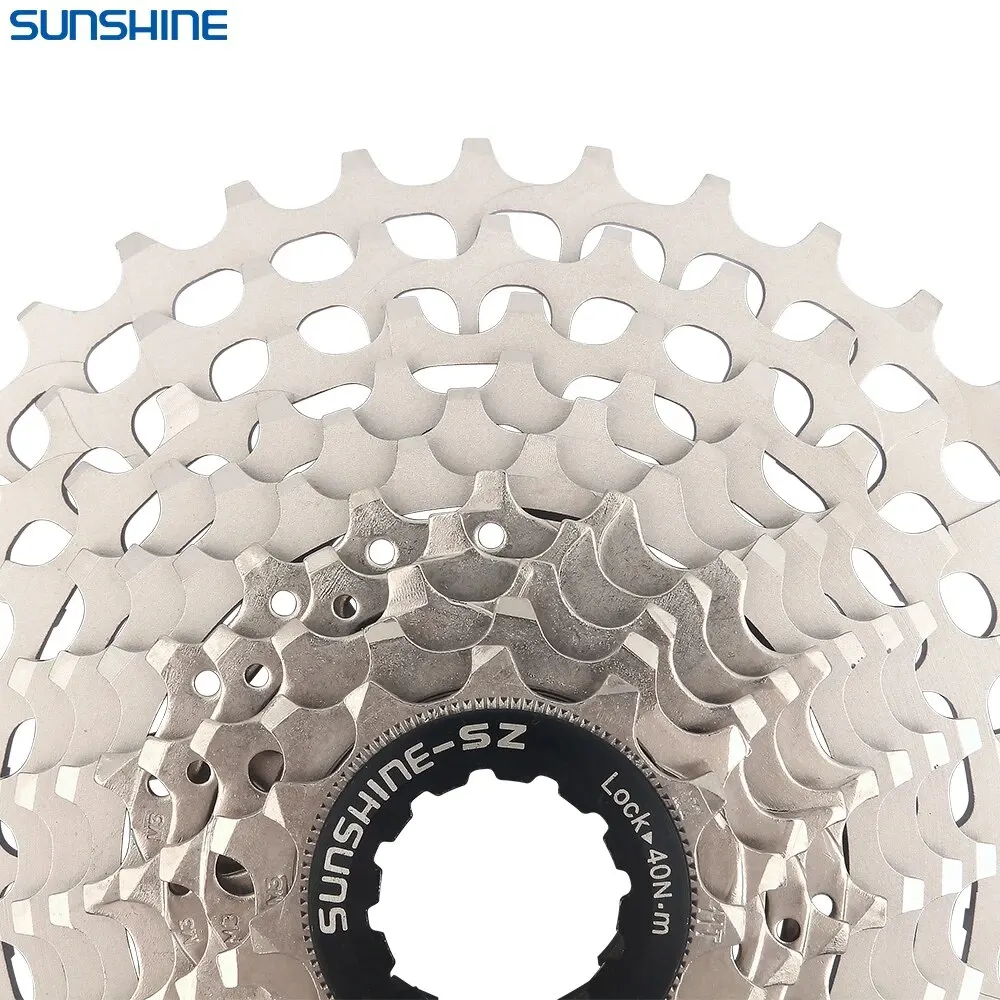 SUNSHINE Ultralight 11 Speed Road Bike Freewheel 12 Speed 28T 32T 34T 36T Bicycle 11V Cassette Flywheel K7 Gravel for Shimano HG