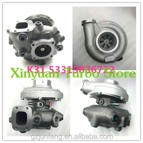 K31 Turbo 53319886722 53319706722 Turbocharger for MAN Gen Set, Commercial Bus with E2866D Engine