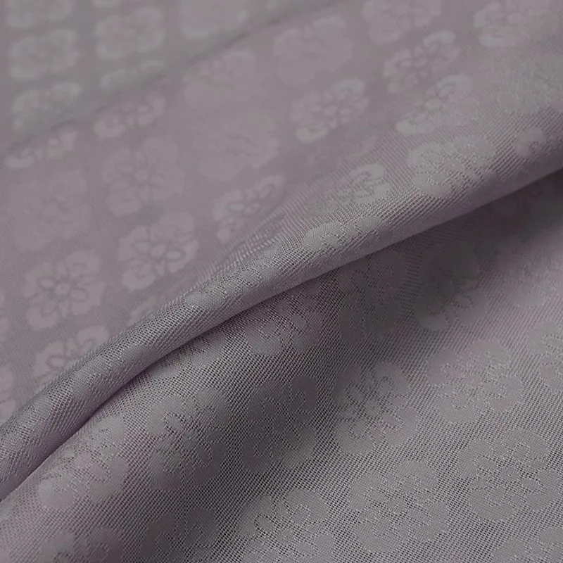 New Chinese-style upper garment Hanfu cheongsam and waistcoat fabric made of silk flower ivy