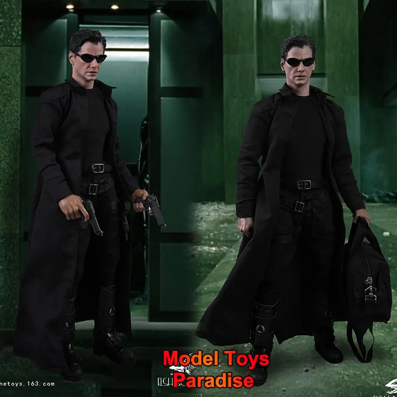 Original FISH BONETOYS FB-Z002 1/6 Men Soldier Hacker Savior Keanu Reeves Full Set 12inch Action Figure Collectible Toys Gifts