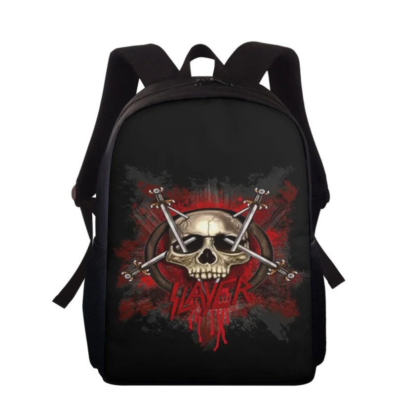 3D Mechanical Skull Print Backpack For Kids Children Schoolbag Teen Boys Girls Bag School Student Book Large Capacity Backpack