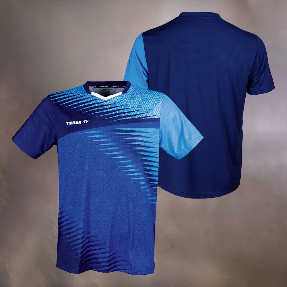 Camiseta de tenis de mesa ultrafina para hombre, camiseta transpirable de manga corta, absorbente, Boutique, Fitness, deportes, Top de secado