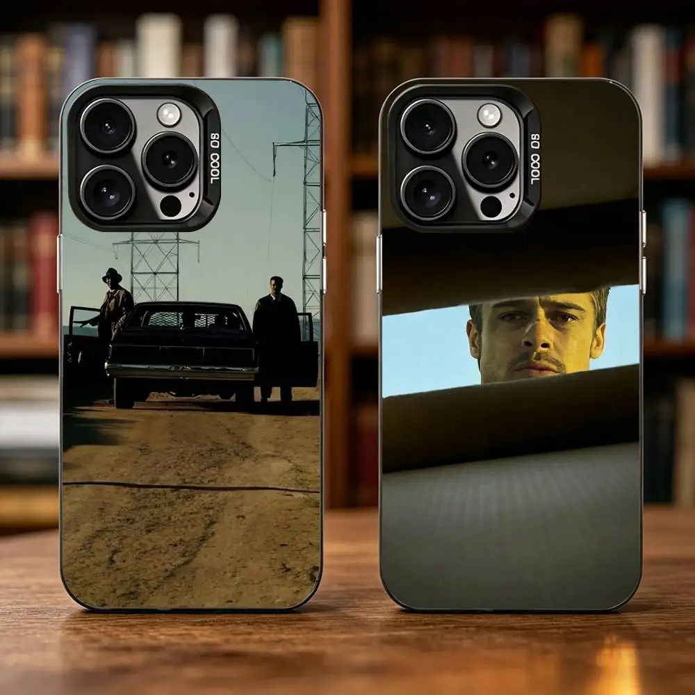 

Movie Se7en Phone Case For iPhone 17,16,15,14,13,12,11 Plus,Pro Max,XS,Colorful Silver Phone case Funda Cover