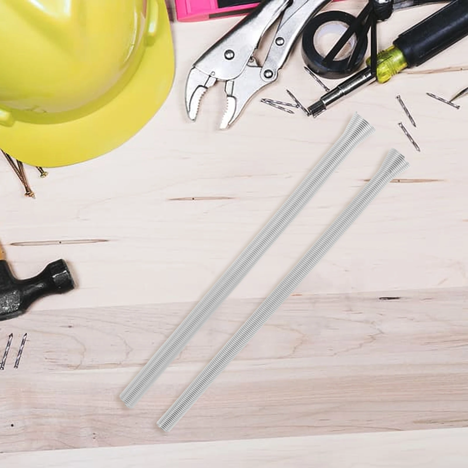 

2 шт., набор пружинных гибков, стальная ручная гибка труб для воды, электрические металлические трубки, ручной инструмент, прочная трубка без скручивания