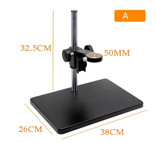 

XDC-10A Microscope Stand Video Monocular 5CM Lens Adjustment Bracket Experimental Test Lifting Platform Large Base