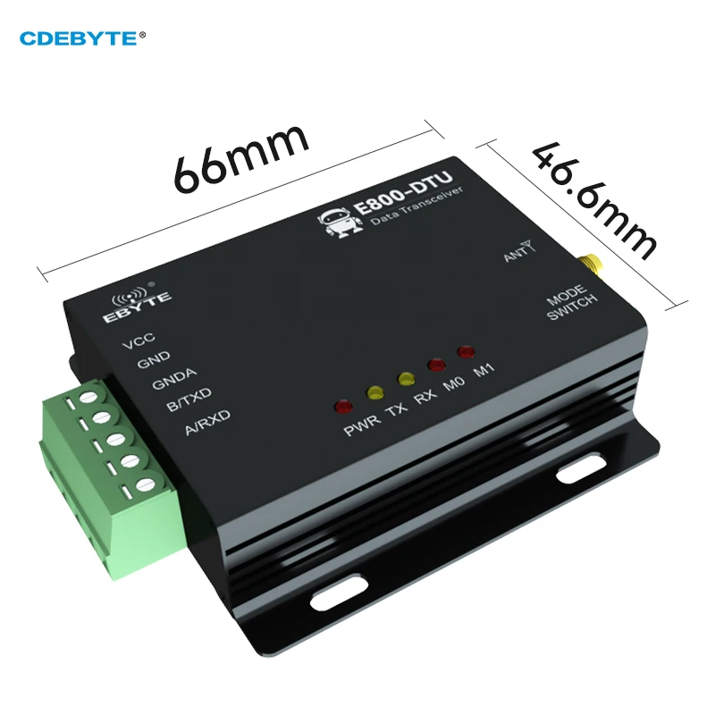 RS485 LoRa Modem Industrial Digital Radio 433MHz 20dBm Wireless Transmitter CDEBYTE 3km Long Distance E800-DTU(433L20-485)-V8