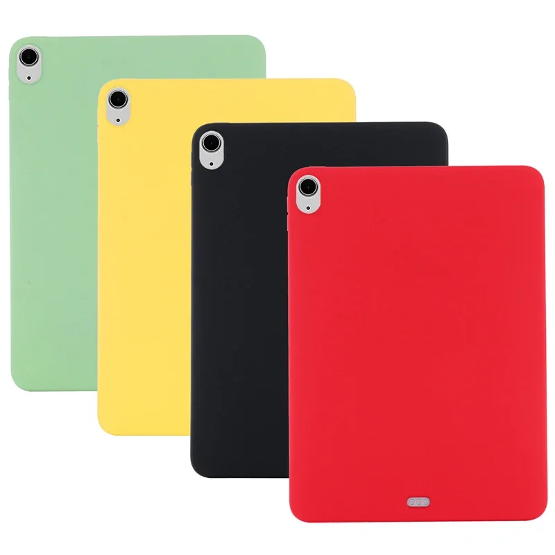 For iPad Air 11 13 2024 M2 Case Soft Premium Liquid Silicone Ultra Thin Cover with Flocking inside For iPad Air 13 inch