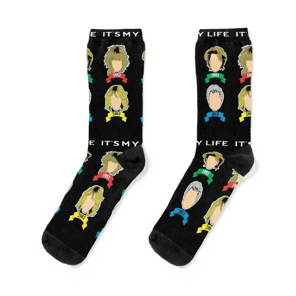 

IT'S MY LIFE Socks cycling happy Run Men Socks Women's