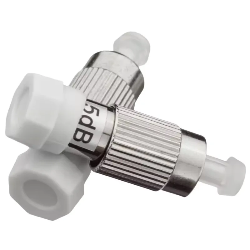Hot Sale FC/UPC Singlemode Fixed Fiber Optic Attenuator, Male-Female Fiber Attenuator FC/UPC