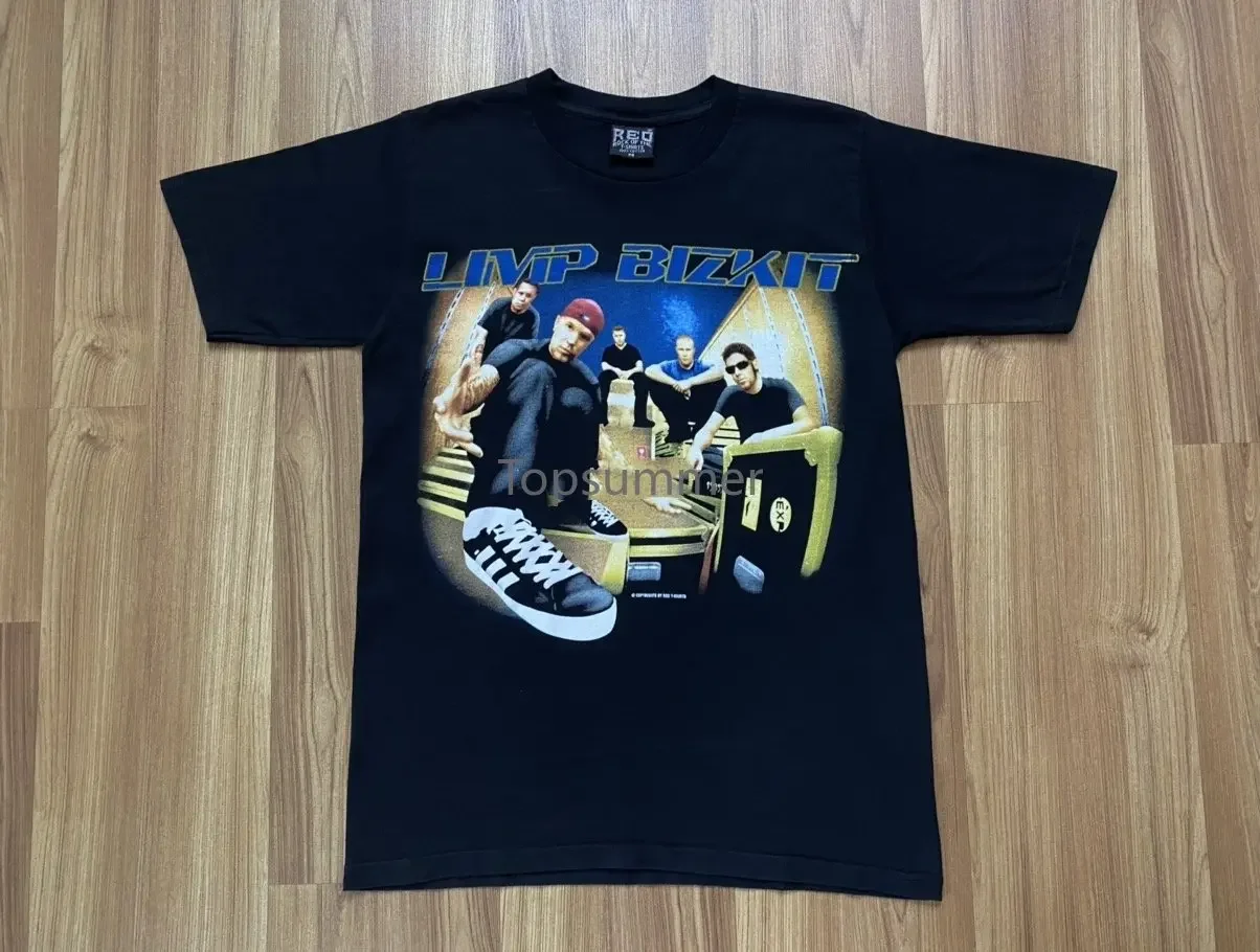 Men T Shirt Vintage Limp Bizkit Bootleg T Shirt Tee