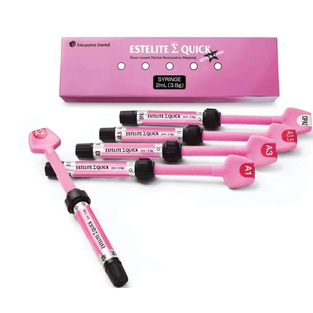 Japan Tokuyama Dental Composite Resin Tokuyama ESTELITE SIGMA QUICK 2mL/3.8g Syringe Light Cure Oral Teeth Restorative Materials