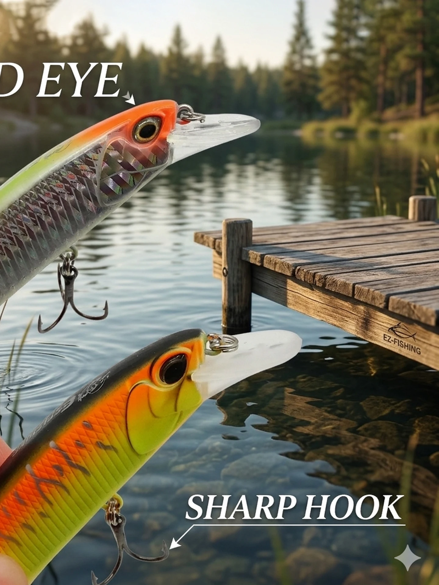 ESFISHING 미노우 낚시 미끼 100mm 16g 스파로우 미노우 색상 선택 가능 하드... - 1