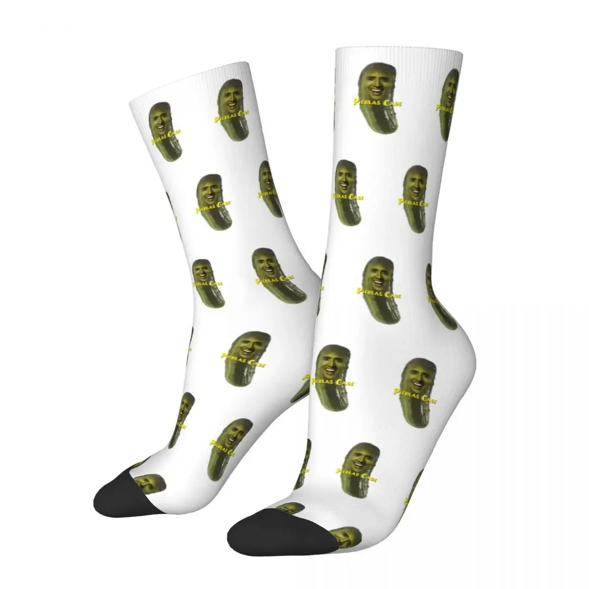 

Fashion Men's Socks Casual Picolas Cage Nicolas Cage Sock Pickle Pickolas High Quality Women's Sock Spring Summer Autumn Winter