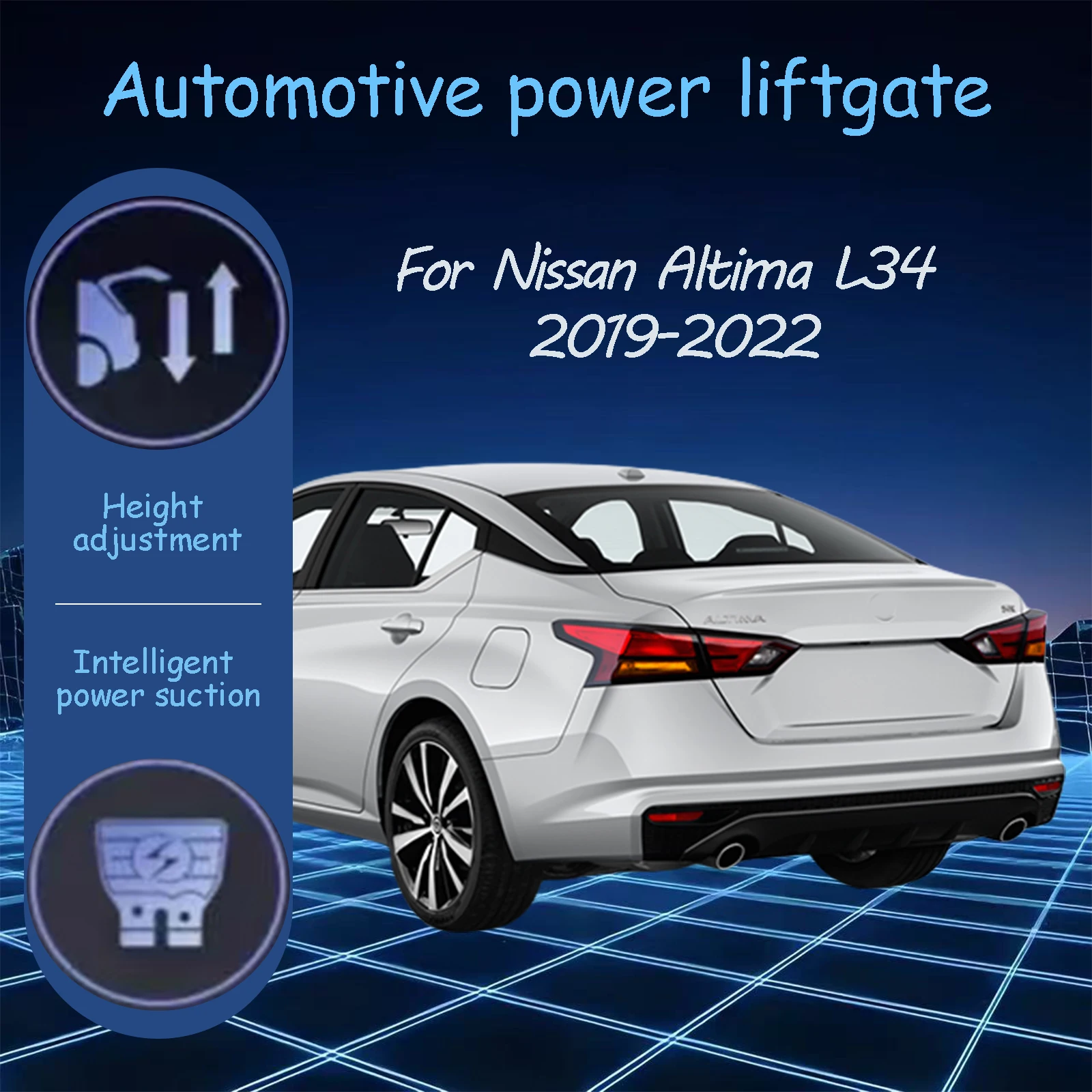 

For Nissan Altima L34 2019-2022 Electric tailgate automatic suction locks suitable Trunk modification system