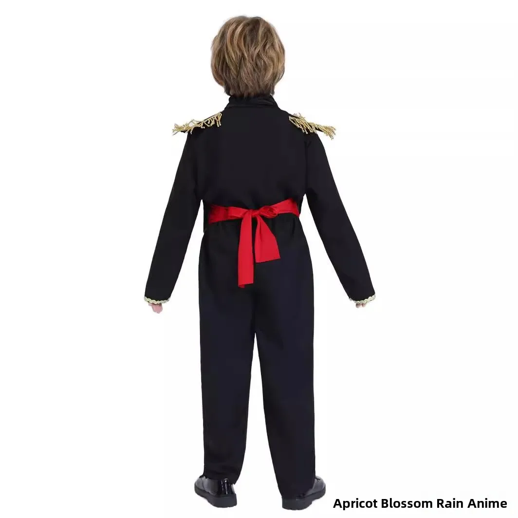 Flamencodanskostuum voor jongens Unieke etnische Sle Stierenvechter Outfit Prestaties Halloween ow Kleding Traditioneel Spani-pak